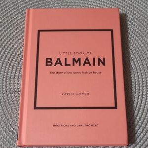 Balmain Fashion Tabletop Book